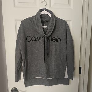 Calvin Klein Gray Knit Top